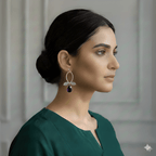 Leaf Drop Earrings for Women | Kayahh Jewels
