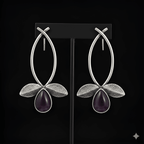 Leaf Drop Earrings for Women | Kayahh Jewels