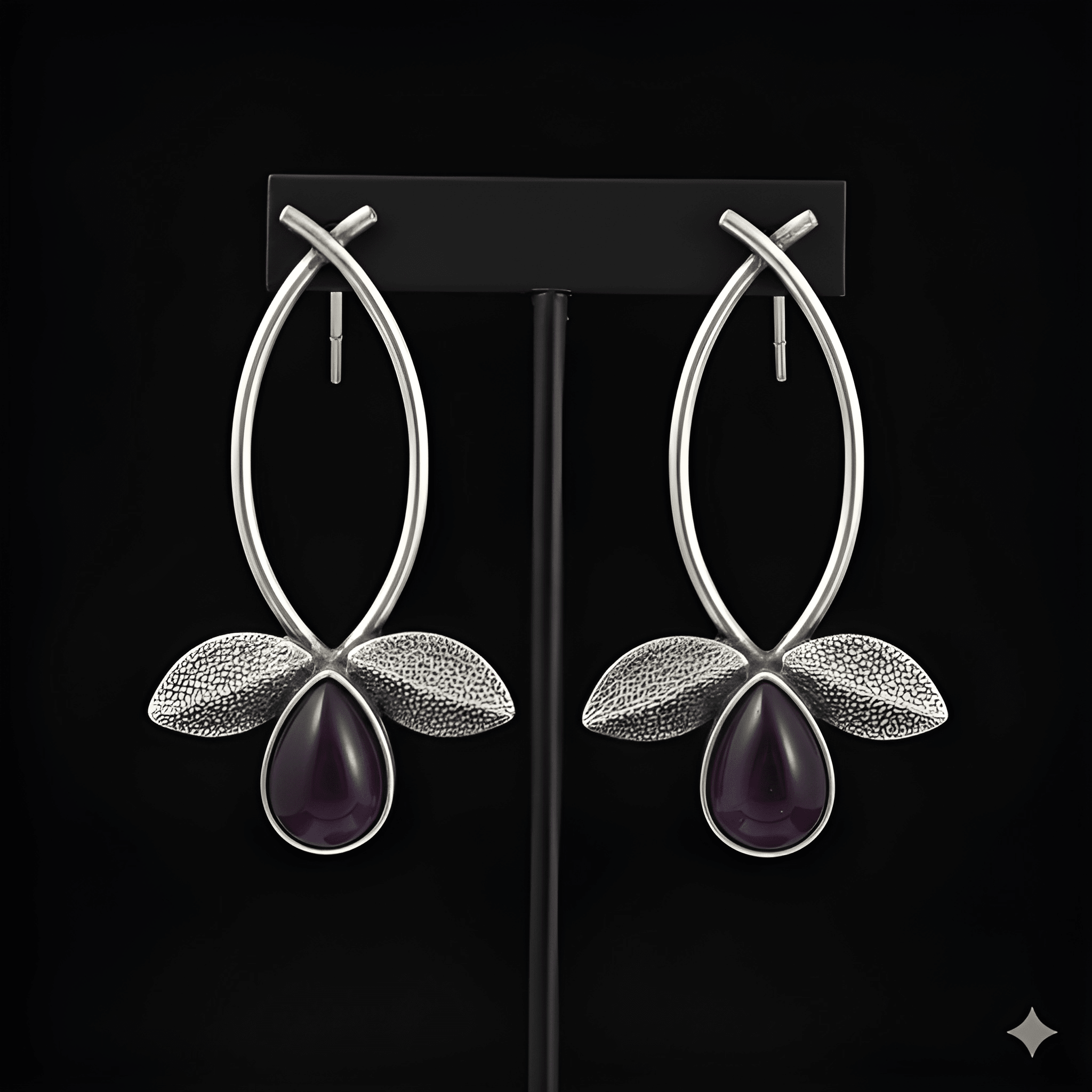 Leaf Drop Earrings for Women | Kayahh Jewels